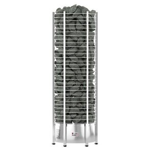 SAWO Электрическая печь TOWER вертикальная, круглая, с выносным пультом управления, 8 кВт, TH5-80NS-P