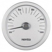 RENTO Термометр алюминиевый для сауны, алюминий от компании СпаТех - фото 1