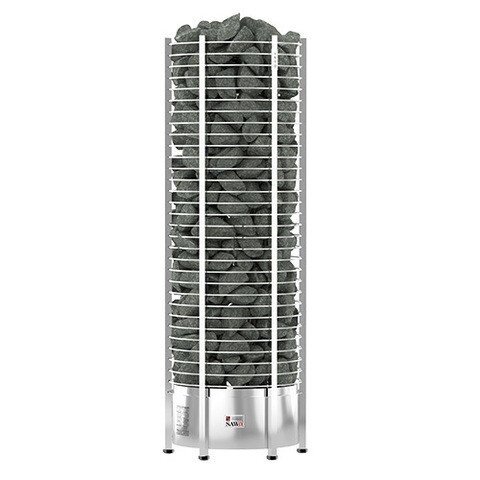 SAWO Электрическая печь TOWER вертикальная, круглая, с выносным пультом управления, 8 кВт, TH5-80NS-P от компании СпаТех - фото 1