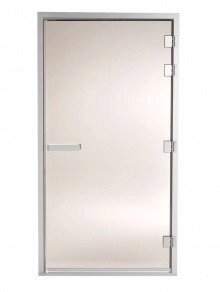 TYLO Дверь для турецкой парной 101 G, левая, коробка белая от компании СпаТех - фото 1