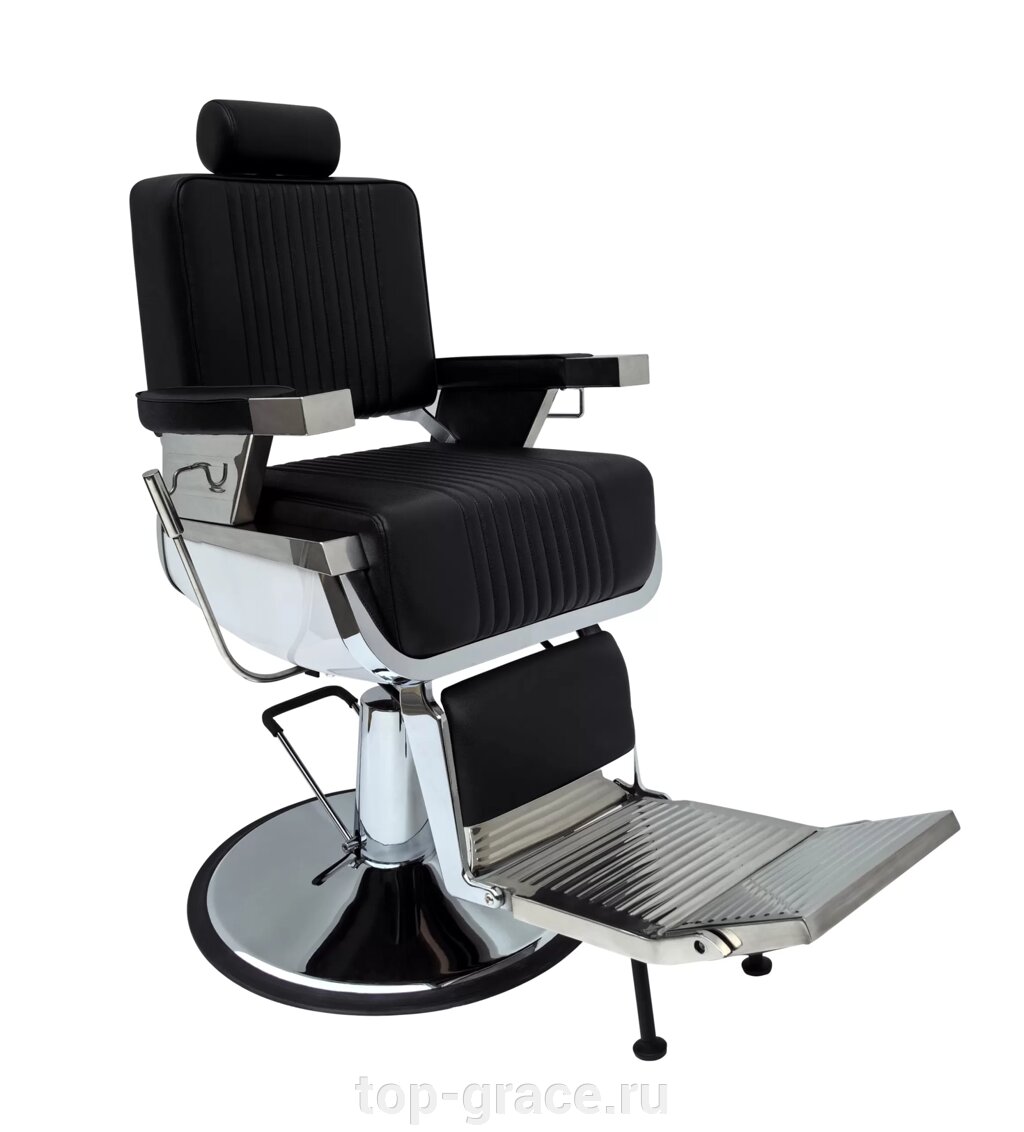 Кресло парикмахерское мужское A700 GRATEAU от компании top ГРАС - фото 1