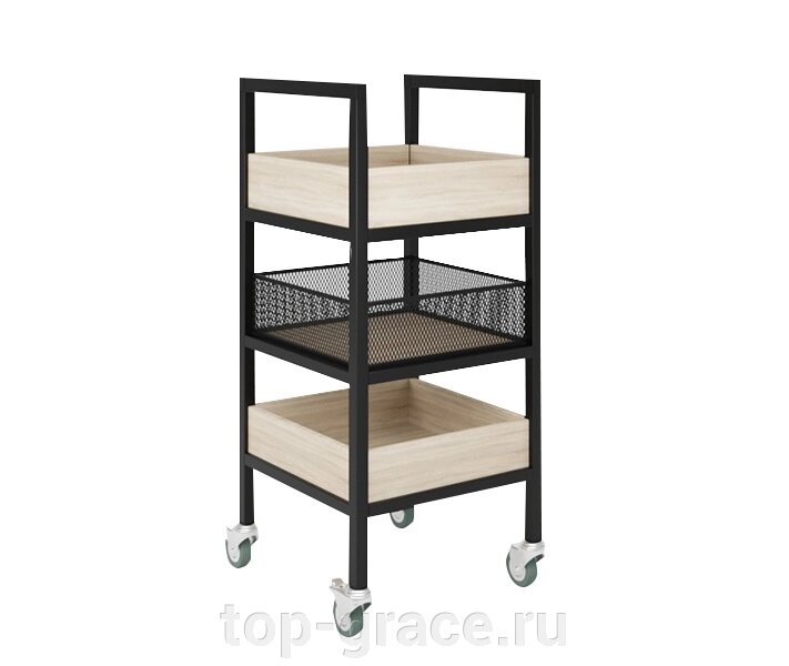 Парикмахерская тележка IRONIK RACK 1 от компании top ГРАС - фото 1