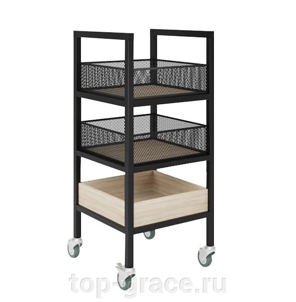 Парикмахерская тележка IRONIK RACK 2 от компании top ГРАС - фото 1