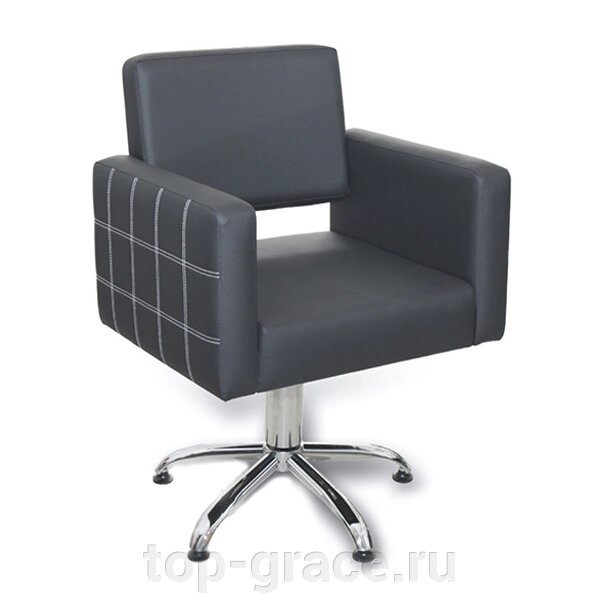 Парикмахерское кресло БРАЙТОН декор от компании top ГРАС - фото 1