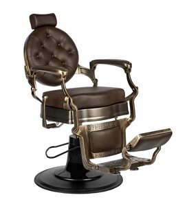 Кресло для барбершопа BUZZ Bronze Brown