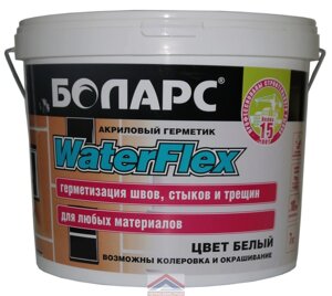 Герметик акриловый Waterflex 7 кг "БОЛАРС"