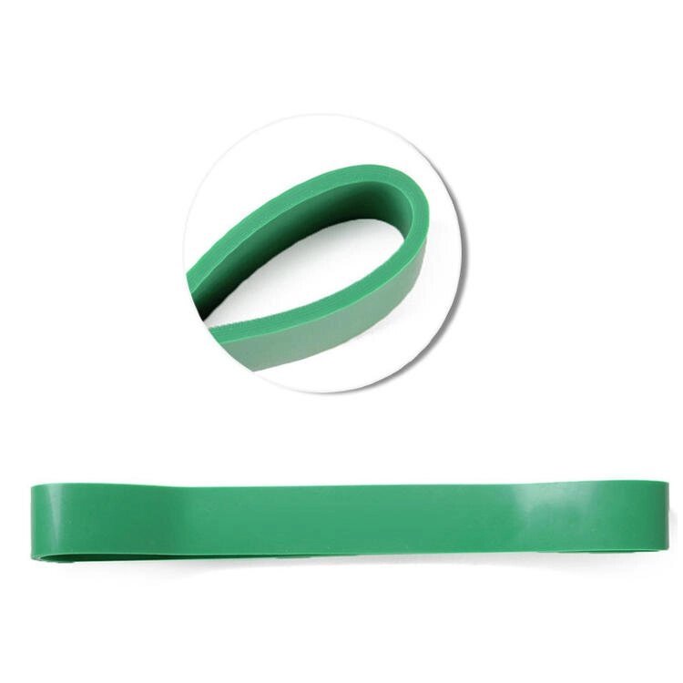 Ленточный эспандер для ног, петля резиновая зелёная от компании Интернет-магазин "Спорттовары24" - фото 1