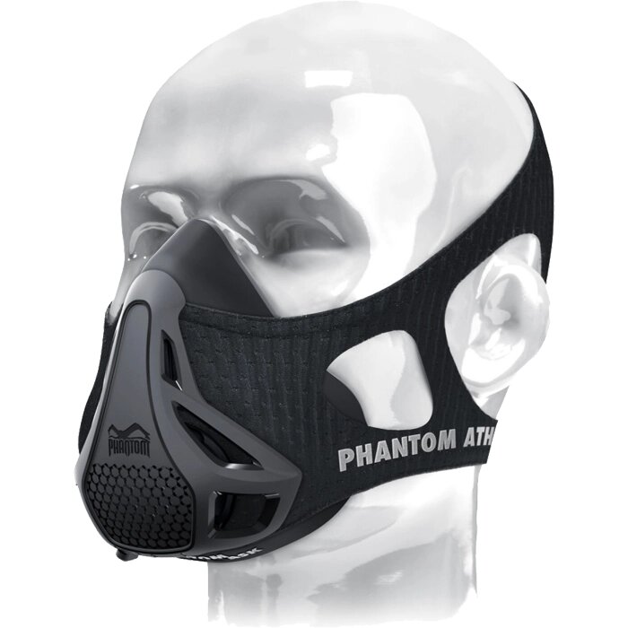 Маска тренировочная Phantom Training Mask 3.0, размер M на вес от 70 до 115 кг от компании Интернет-магазин "Спорттовары24" - фото 1