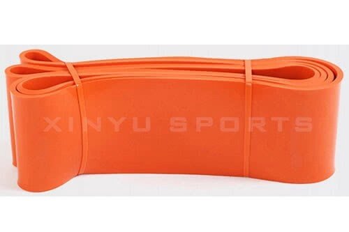 Оранжевая резиновая петля эспандер, нагрузка, 32 - 92 кг. от компании Интернет-магазин "Спорттовары24" - фото 1