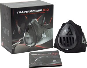 Спортивная анаэробная маска Training Mask 3.0 размер L для кроссфита, mma, боксеров, бега, фитнеса