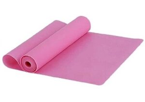 Эластичная лента эспандер для растяжки, розовая