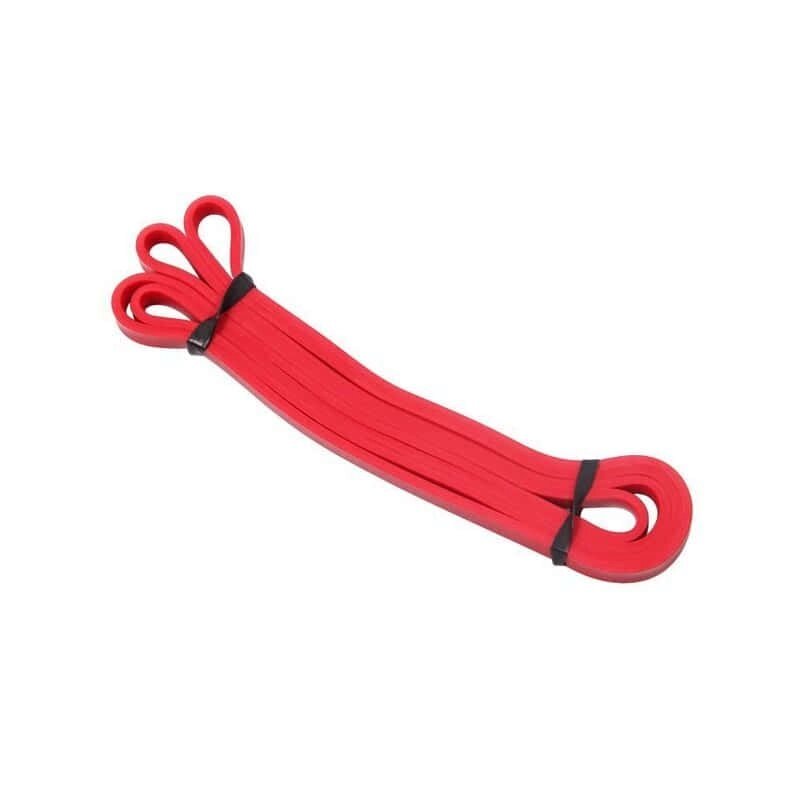 Резиновый эспандер лента красный, петля нагрузка 5 - 16 кг. от компании Интернет-магазин "Спорттовары24" - фото 1