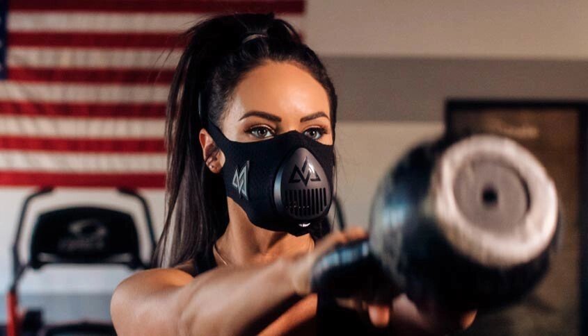 Sports Training Mask 3.0, маска для бега, кроссфита, mma, размер S до 70 кг от компании Интернет-магазин "Спорттовары24" - фото 1