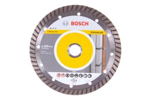 BOSCH 2.608.602.396 Диск алмазный Professional for Universal Turbo,ф180х22.23х2.5мм,д\стр материало