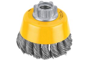 Чаш. щетка пучки вит. пров. 75х22ммхM14 DeWalt DT3492-QZ