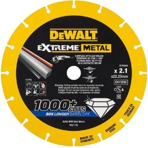 DEWALT Алмазный диск отрезной по металлу DT40252-QZ 125mm