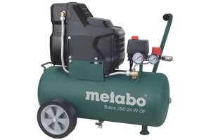 Metabo Basic 250-24 W OF Компрессор безмасл. 1.5кВт,24л