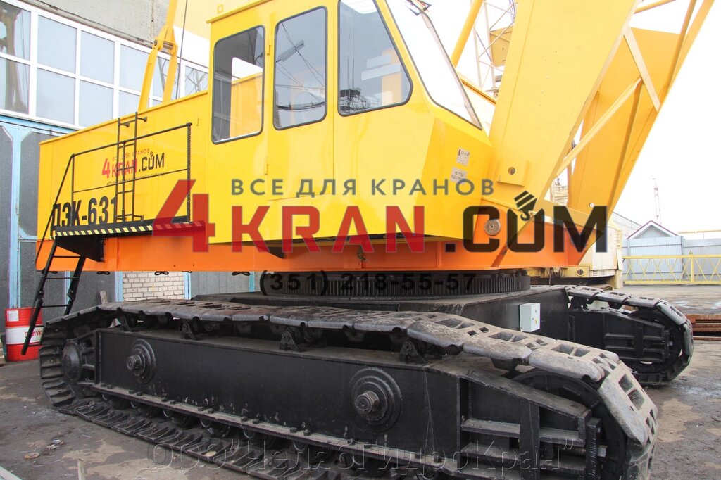 Гусеничный кран ДЭК-631 А (63 тонны) от компании ООО"ЧелябГидроКран" - фото 1