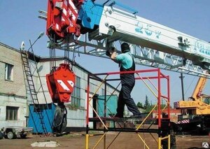 Замена и ремонт поворотной рамы автокрана в Челябинской области от компании ООО"ЧелябГидроКран"