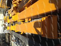 Установка телескопической стрелы для автокрана