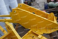 Установка рамы поворотной для автокрана
