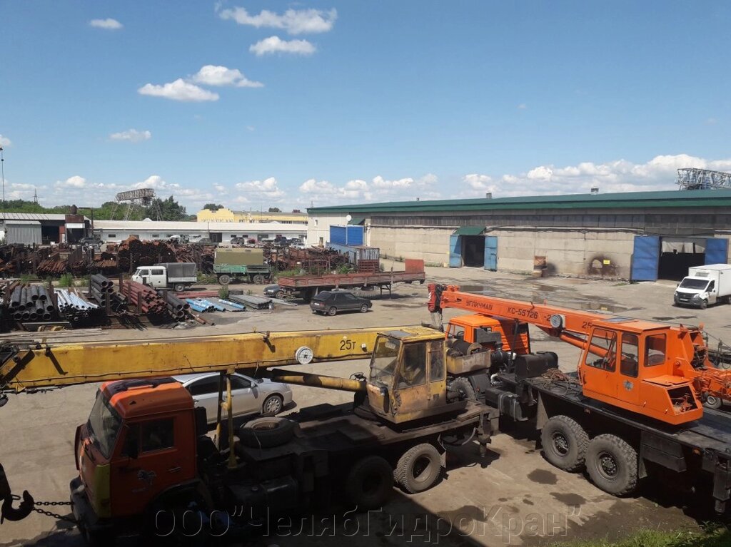 Замена и ремонт грузовой лебедки автокрана от компании ООО"ЧелябГидроКран" - фото 1