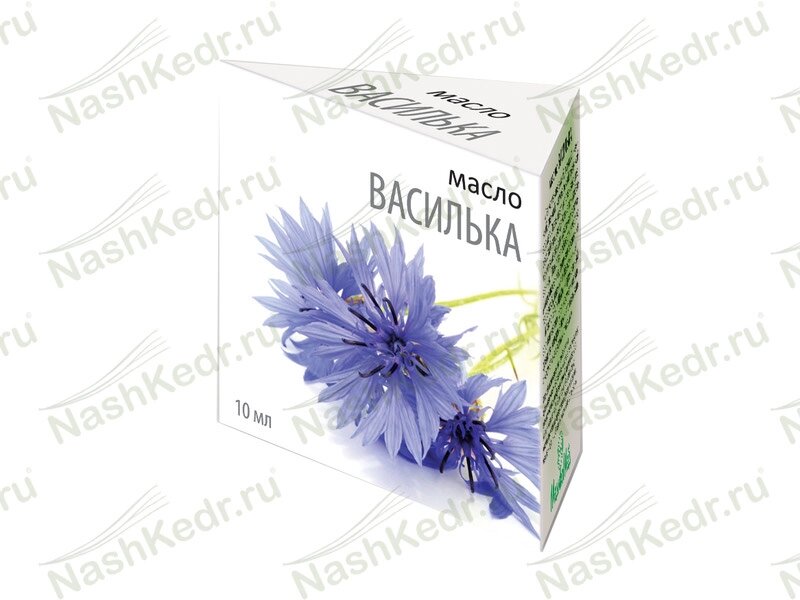 Аромакомпозиция масло василек 10 мл. инд/уп от компании Наш Кедр и Мульча. рф - фото 1