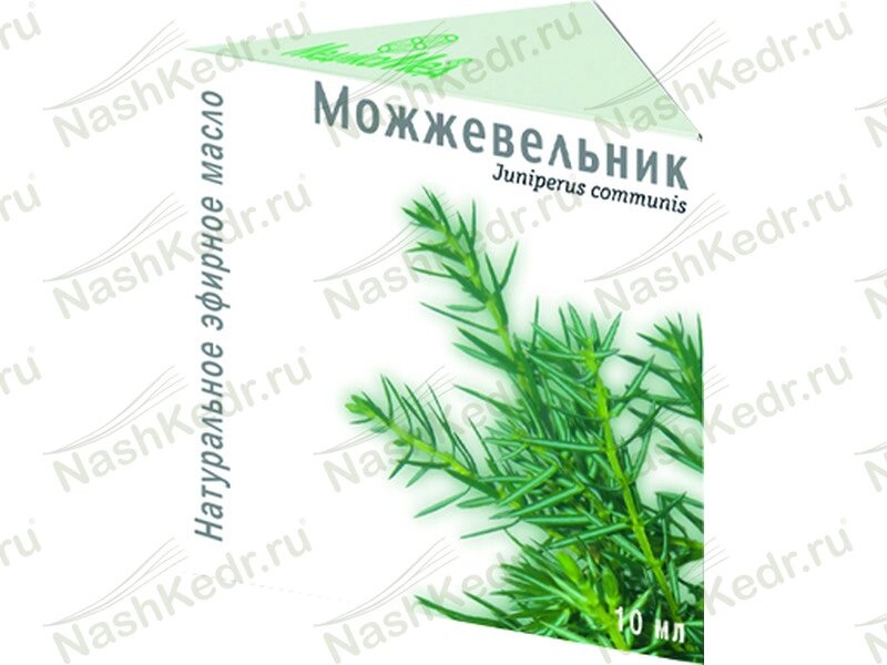 Эфирное масло можжевельника 10 мл. инд/уп от компании Наш Кедр и Мульча. рф - фото 1