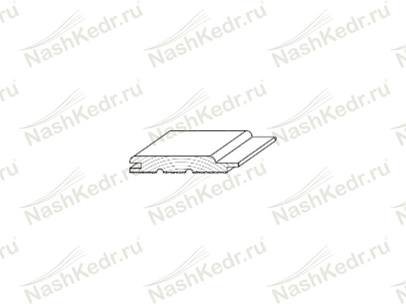 Евровагонка, кедр, сорт В (101 x 14 x 2200 мм) от компании Наш Кедр и Мульча. рф - фото 1