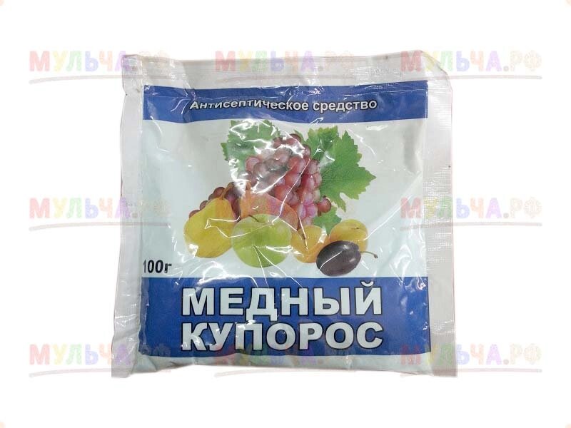 Медный купорос, 100 г от компании Наш Кедр и Мульча. рф - фото 1