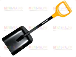 Fiskars, Лопата совковая укороченная Solidtm, арт 1026649