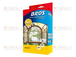 Bros - Сетка для окон, белая 130х150 см