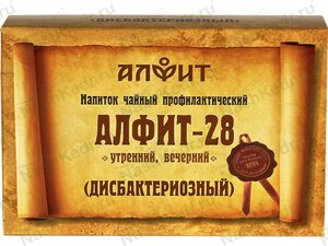 Фитосбор «Алфит-28» - «Дисбактериозный» Уценка