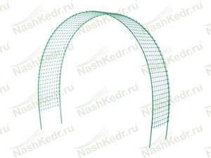 Арка садовая композитная (длина дуг 6 м, сетка шир. 0,5м), уп