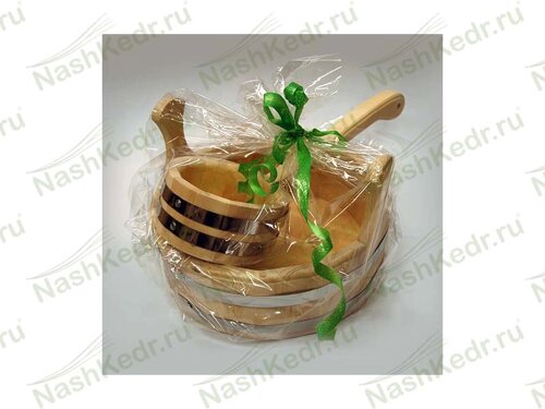 Подарочный набор "Сибирский банный из кедра Стандарт"