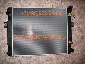 Радиатор охлаждения погрузчика Yale GDP25 AK с двигателем Yanmar 4TNE98