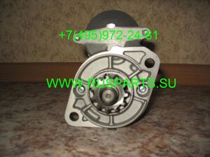 Стартер двигателя Kubota V2203 (12V) 11 шлицев на бендиксе