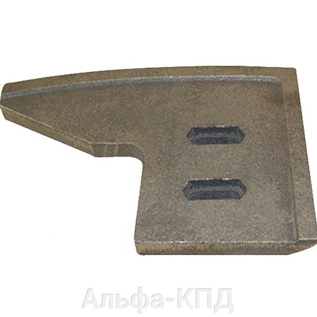 Лопатки боковые (скребки) бетоносмесителя JS1000B от компании Альфа-КПД - фото 1