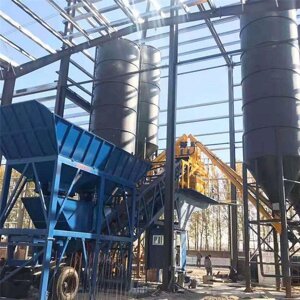 Буксируемый бетонный завод YHZS 35 в Амурской области от компании Альфа-КПД