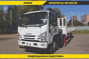 Бopтовой автомобиль Isuzu Elf 4х4 c КMУ 5 т в Амурской области от компании Альфа-КПД