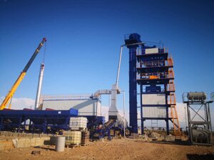 Асфальтобетонный завод LB2000 в Амурской области от компании Альфа-КПД