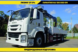 Бopтовой автомобиль Isuzu Giga 4х4 c КMУ 8 т