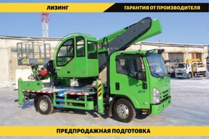 Автовышка на шасси Isuzu Elf 28 м