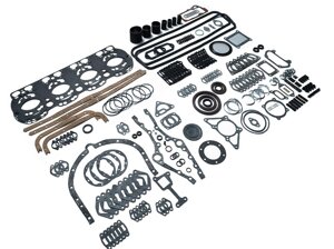 6582-2000009-02 Ремкомплект для ремонта двигателя ЯМЗ-6582.10-04 (общ. гбц фтор, мбс зел.) 80/211