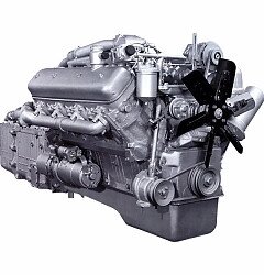 Двигатель 238М2 с коробкой передач и сцеплением 3 комплектации АВТОДИЗЕЛЬ 238М2-1000019