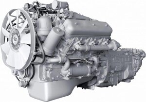 Двигатель без коробки передач и сцепления основной комплектации 65651-1000186 ЯМЗ-65651