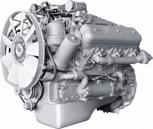 Двигатель без коробки передач и сцепления основной комплектации 65653-1000186 ЯМЗ-65653