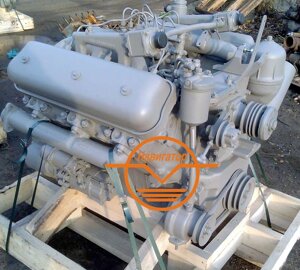 Двигатель без КПП и сцепления блок старого образца ЯМЗ-236М2 проектной сборки 236М2-1000186