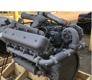 Двигатель без КПП и Сцепления на блоке нового образца 7511-1000186-06 ЯМЗ-7511.10-06 МАЗ