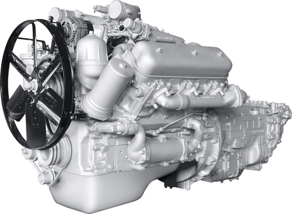 Двигатель без КПП и Сцепления основной комплектации ЕВРО-3 Автодизель 6562-1000186  ЯМЗ-6562.10 от компании ООО  "ДИЗЕЛЬ-НАВИГАТОР" - фото 1